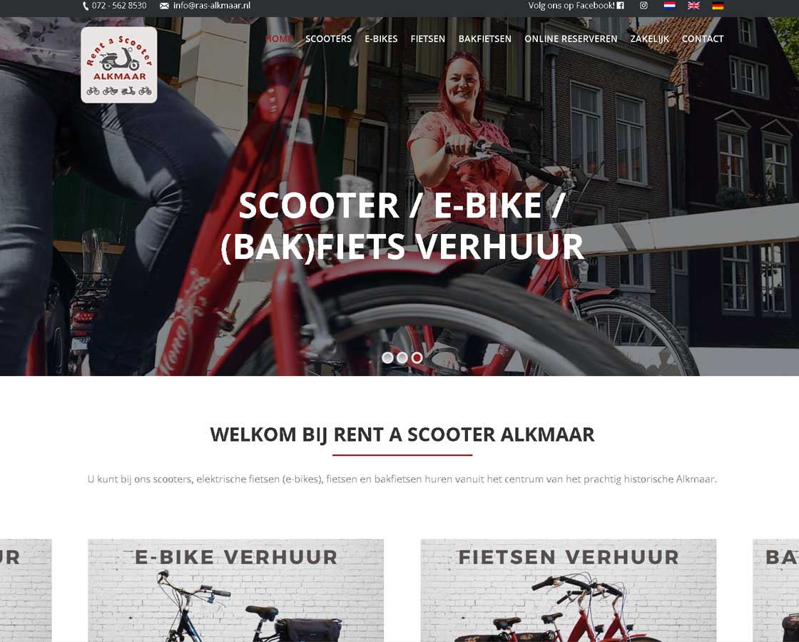 RentAScooter_Website_Maken_Alkmaar_Bergen_Heiloo_Heerhugowaard_ModerneMeestersReclamebureau