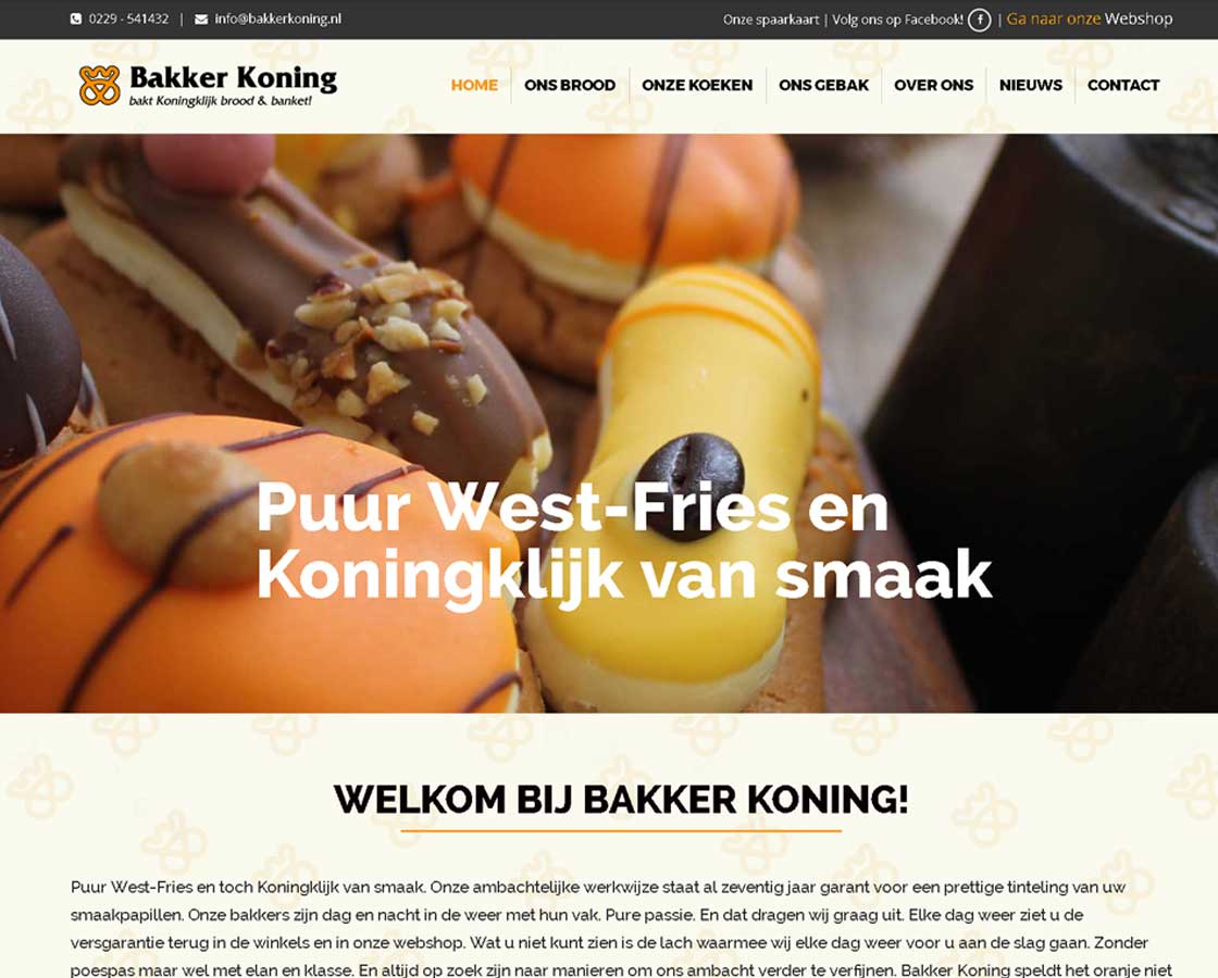 Website_BakkerijKoning_website_maken_Hoorn_Alkmaar