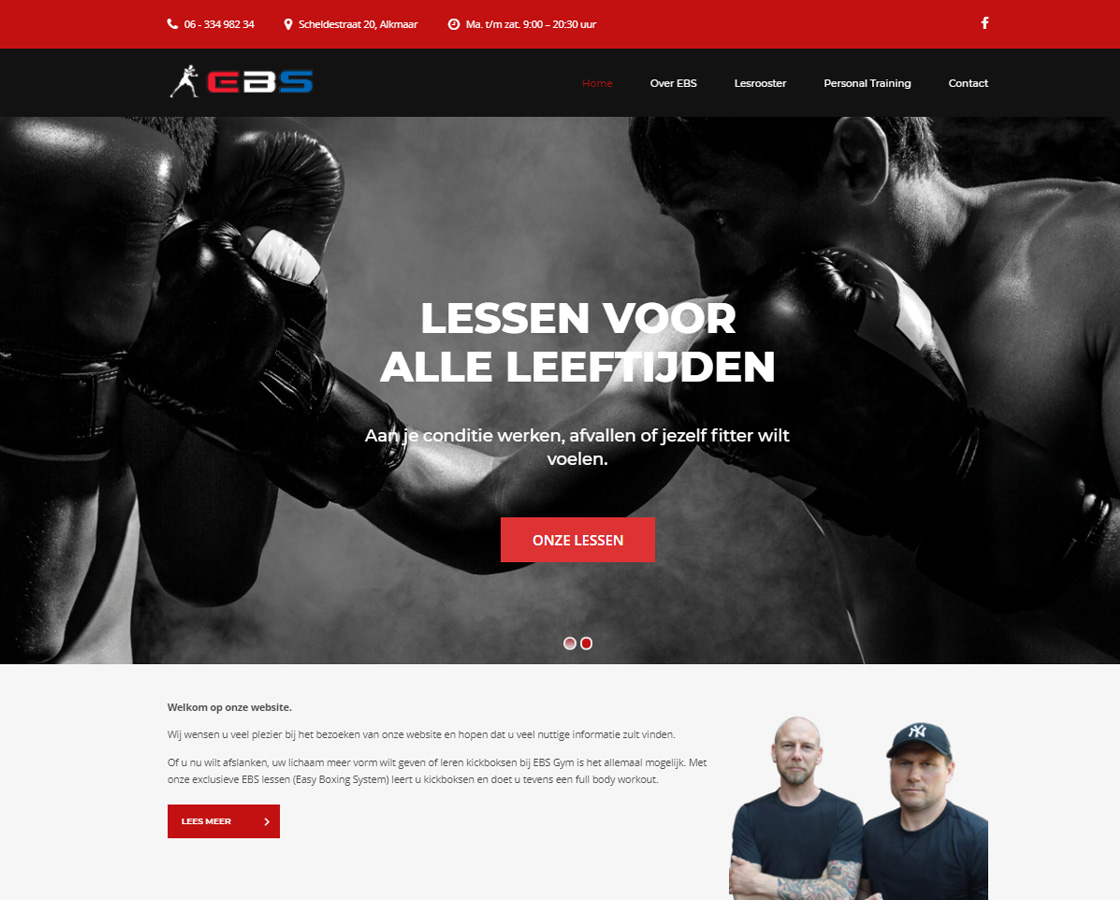 Website_Kickboksschool_Alkmaar